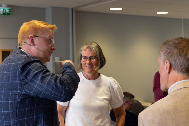 Fredrik Holm og Tone Bergan